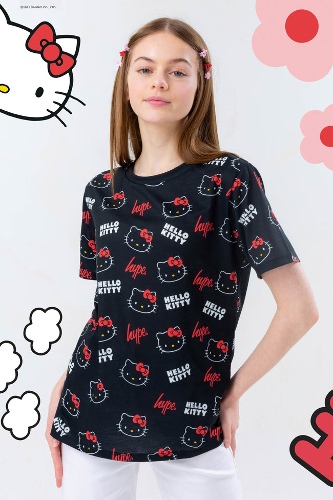 HYPE X HELLO KITTY GIRLS REPEAT T-SHIRT