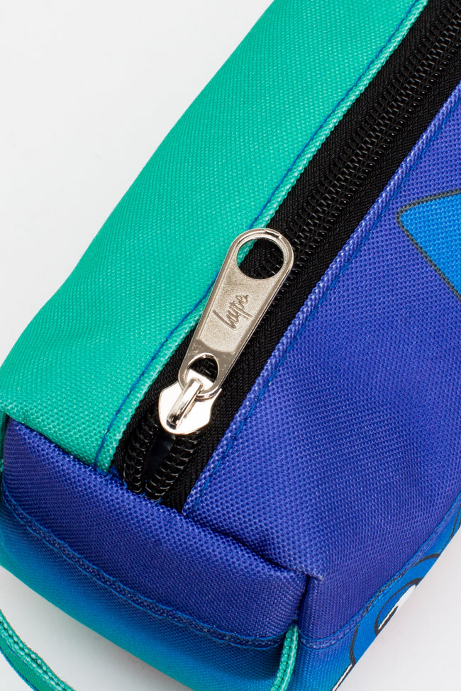 HYPE X SONIC BLUE GREEN PENCIL CASE