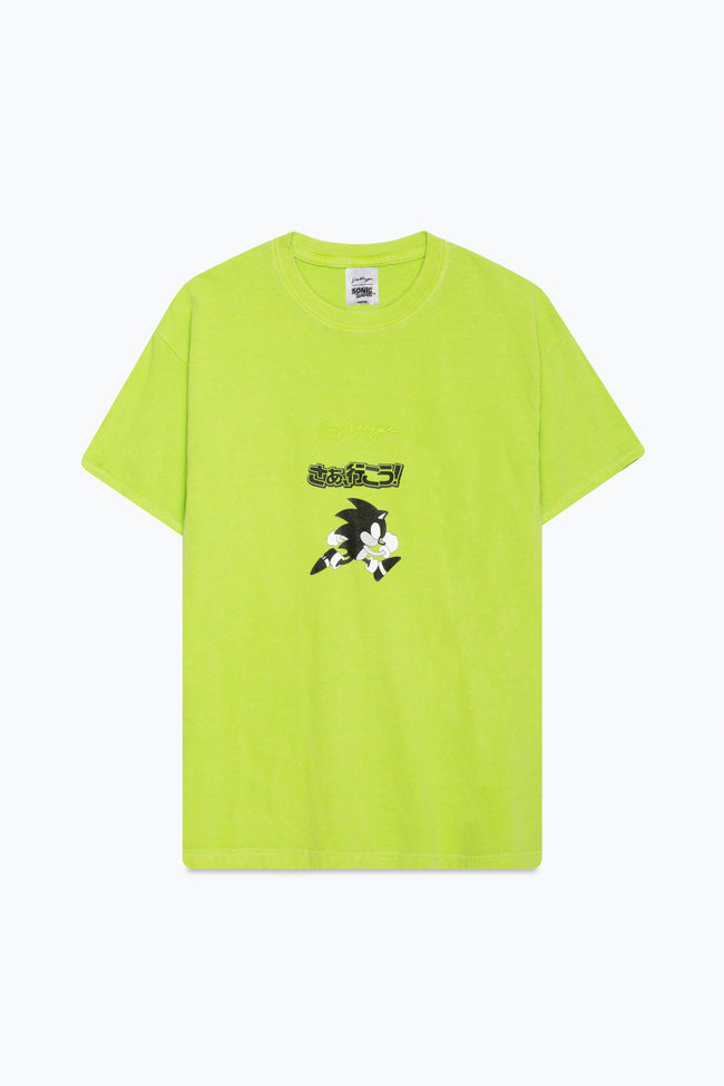 HYPE X SONIC ADULTS LIME SONIC GRAPHIC T-SHIRT