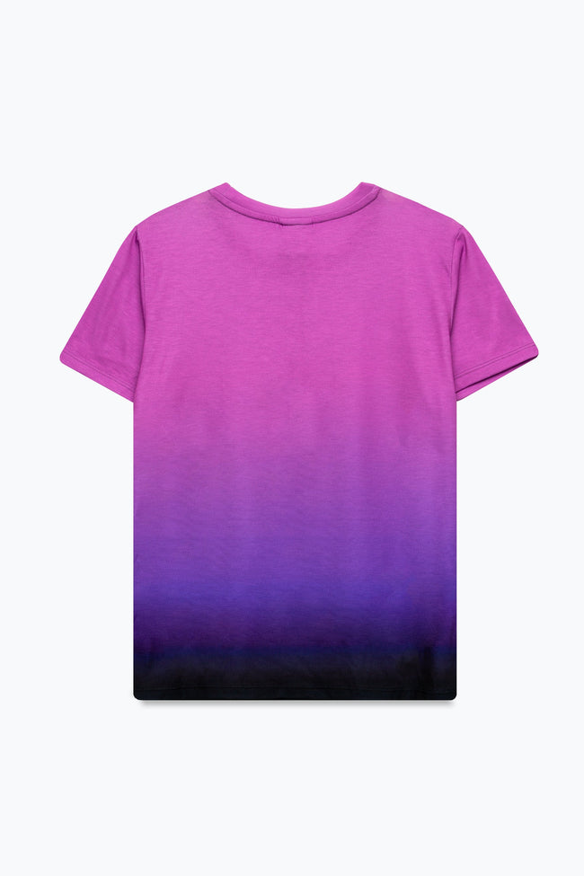 HYPE X SONIC GIRLS PINK AND PURPLE FADE T-SHIRT