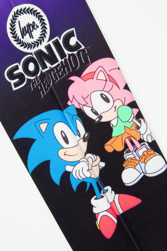 HYPE X SONIC GIRLS PINK AND PURPLE FADE LEGGINGS