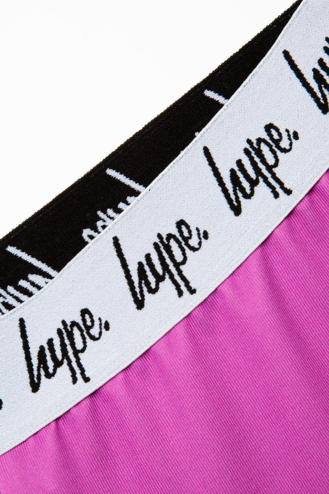 HYPE X SONIC GIRLS PINK AND PURPLE FADE LEGGINGS