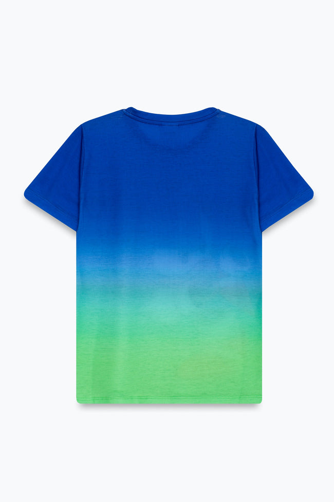 HYPE X SONIC KIDS GREEN AND BLUE FADE SONIC T-SHIRT