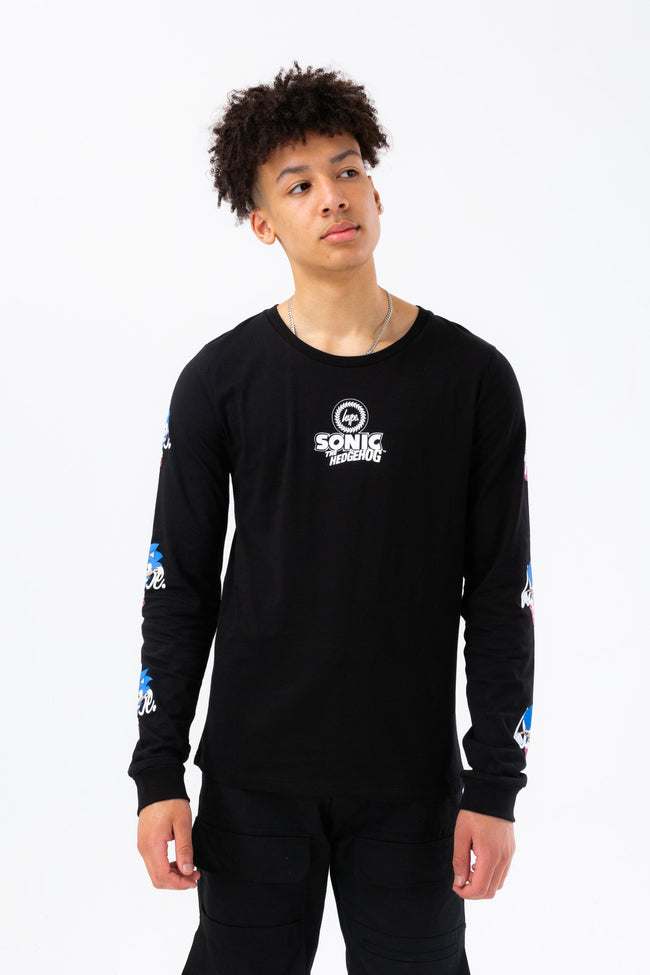 HYPE X SONIC BOYS BLACK SONIC BOYS L/S T-SHIRT