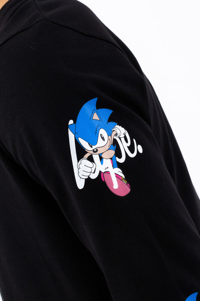 HYPE X SONIC BOYS BLACK SONIC BOYS L/S T-SHIRT