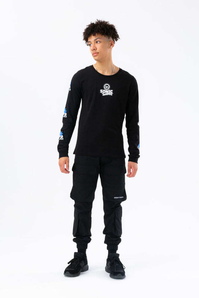 HYPE X SONIC BOYS BLACK SONIC BOYS L/S T-SHIRT