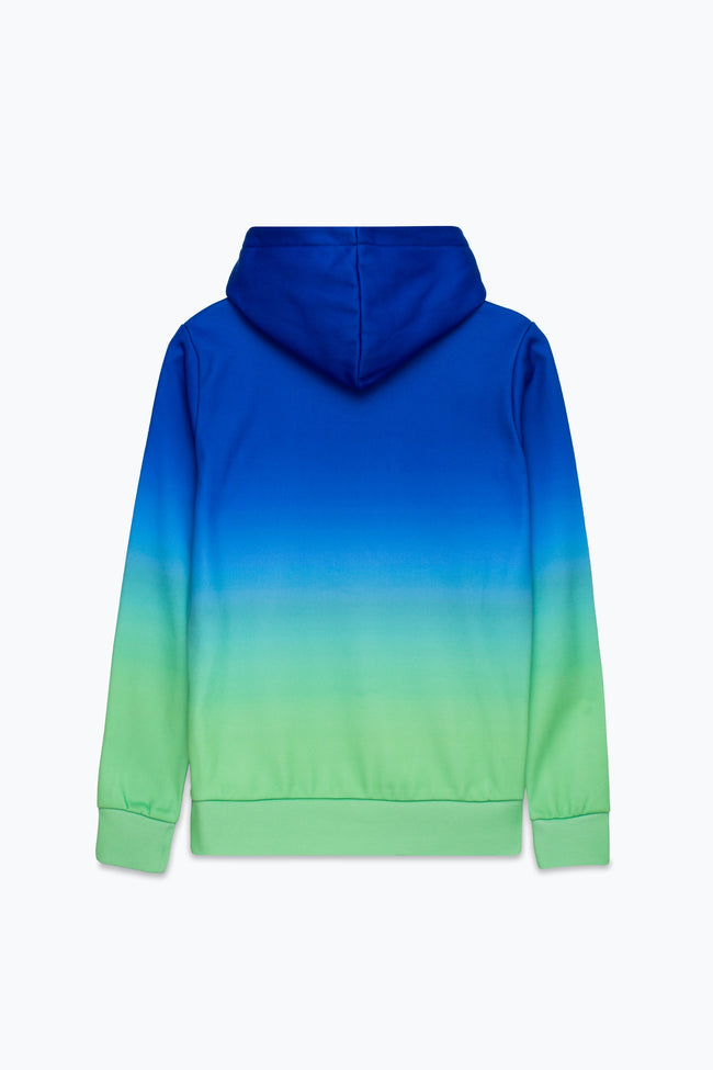 HYPE X SONIC GIRLS GREEN AND BLUE FADE SONIC HOODIE