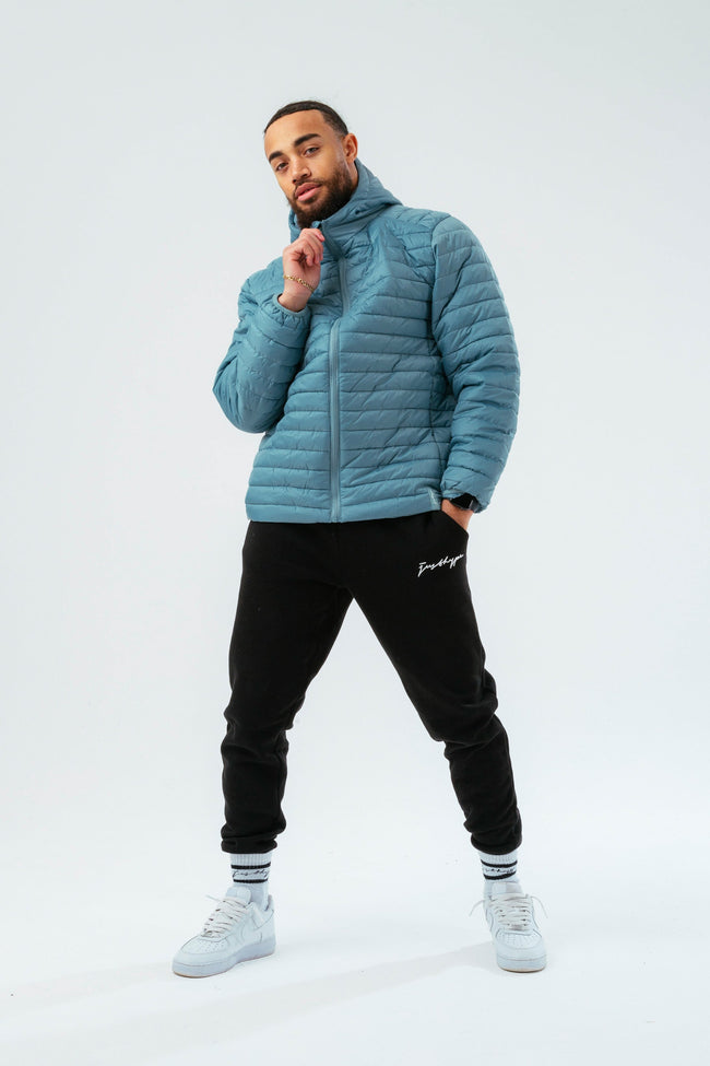 HYPE BLUE MEN'S PUFFER JACKET