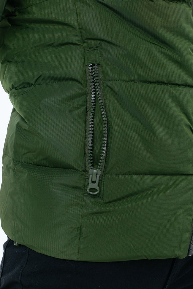 HYPE GREEN LUXE PADDED MEN'S JACKET