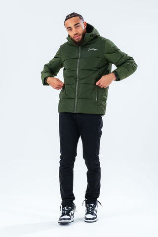 HYPE GREEN LUXE PADDED MEN'S JACKET