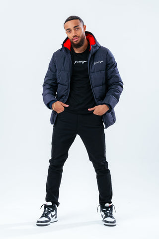 HYPE NAVY LUXE PADDED MEN'S JACKET