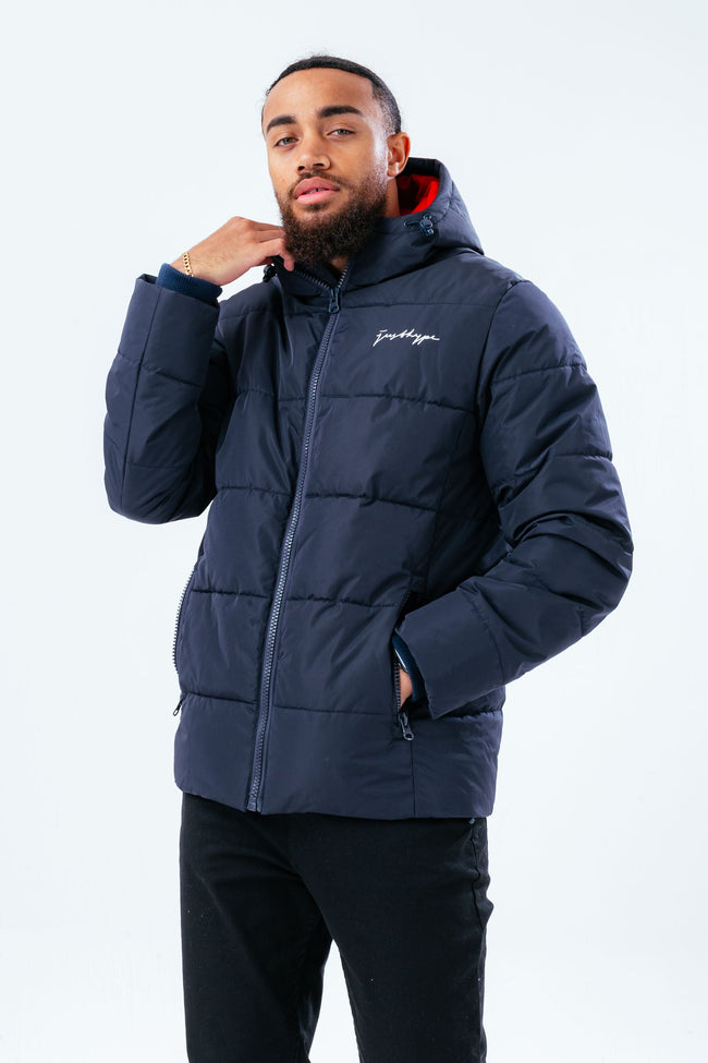 HYPE NAVY LUXE PADDED MEN'S JACKET