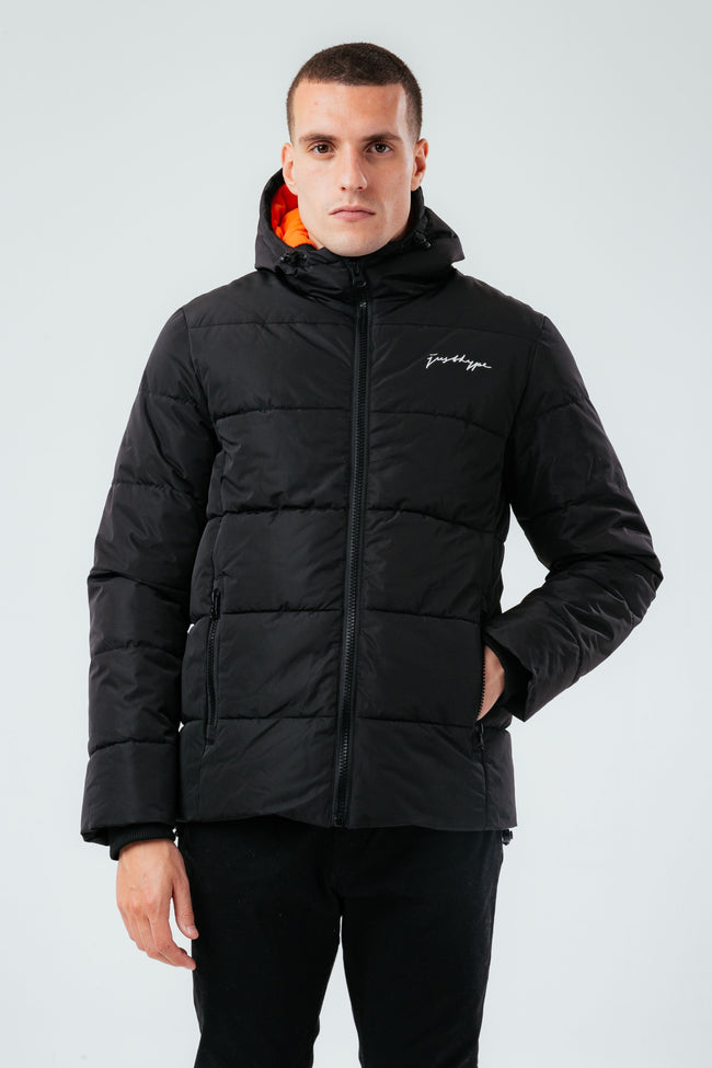 HYPE BLACK LUXE PADDED MEN'S JACKET