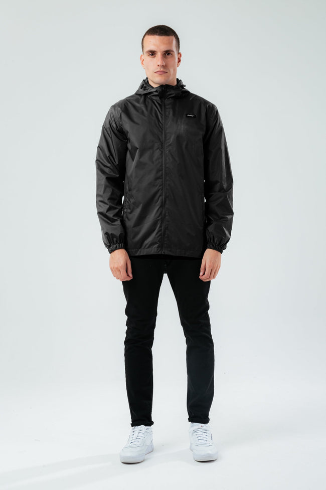 HYPE BLACK SHOWERPROOF STYLE MEN'S JACKET