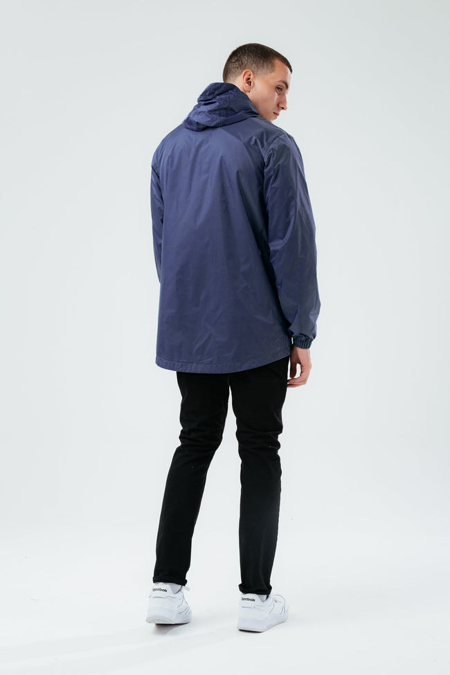 HYPE NAVY SHOWERPROOF STYLE MEN'S JACKET