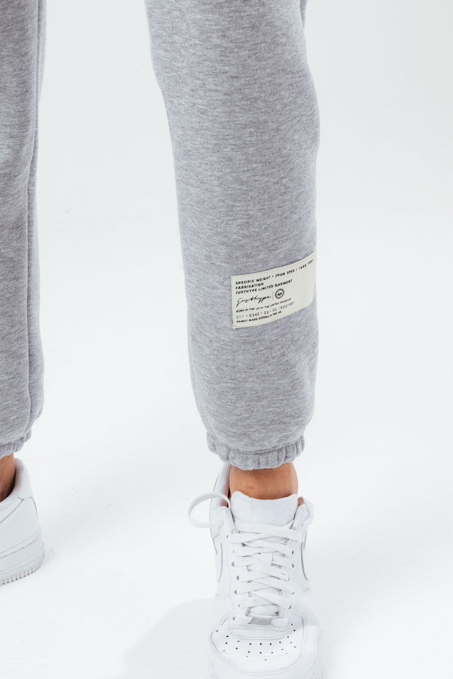 HYPE STAPLE GREY WOMEN'S JOGGERS