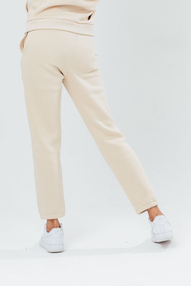 HYPE STAPLE BEIGE WOMEN'S JOGGERS