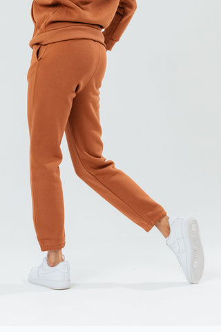 HYPE STAPLE BROWN WOMEN'S JOGGERS