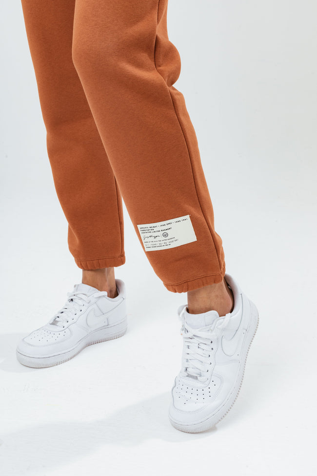 HYPE STAPLE BROWN WOMEN'S JOGGERS