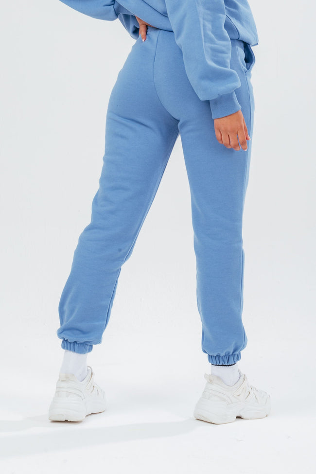 HYPE DUSKY BLUE DRAWCORD WOMEN'S JOGGERS