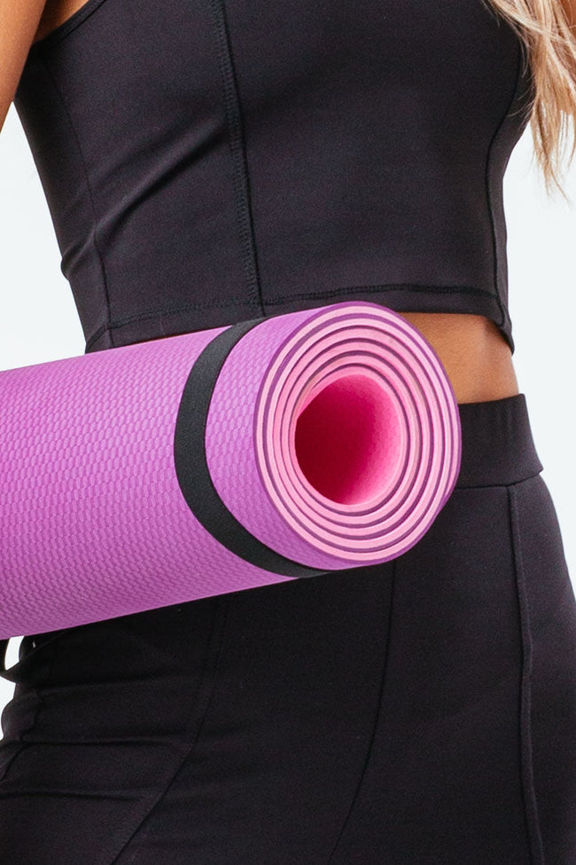 HYPE PURPLE PINK YOGA MAT