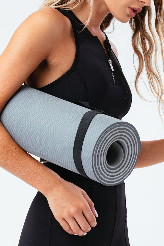 HYPE TWO TONE GREY YOGA MAT