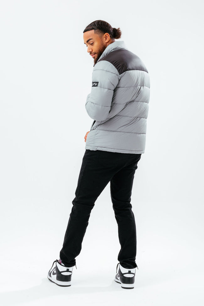 HYPE DEEP FILLED GREY PUFFER ADULT JACKET