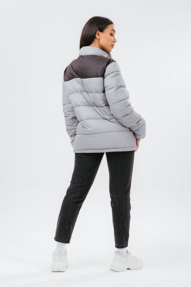 HYPE DEEP FILLED GREY PUFFER ADULT JACKET