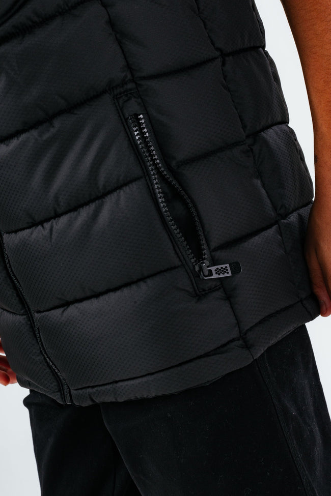 HYPE BLACK BLUE BOYS GILET