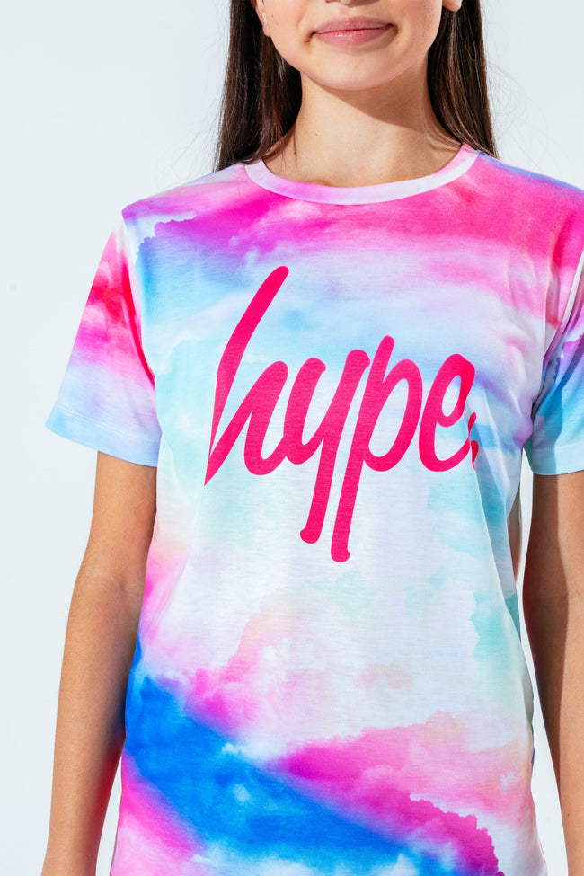 HYPE CLOUD FADE GIRLS T-SHIRT