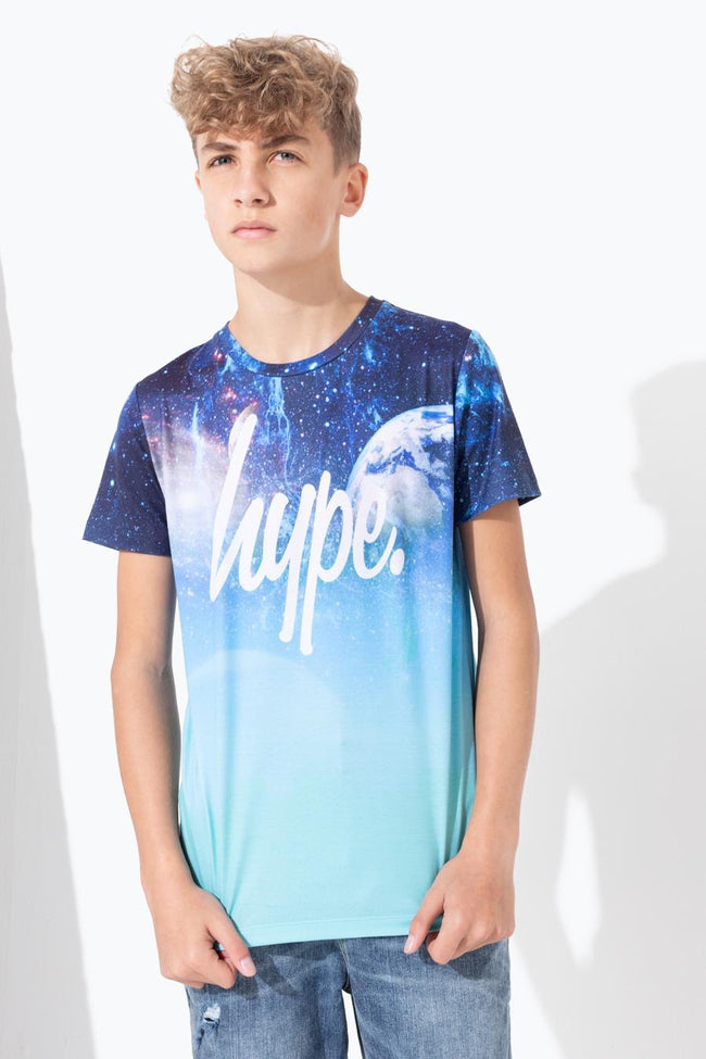 HYPE SPACE FADE BOYS T-SHIRT