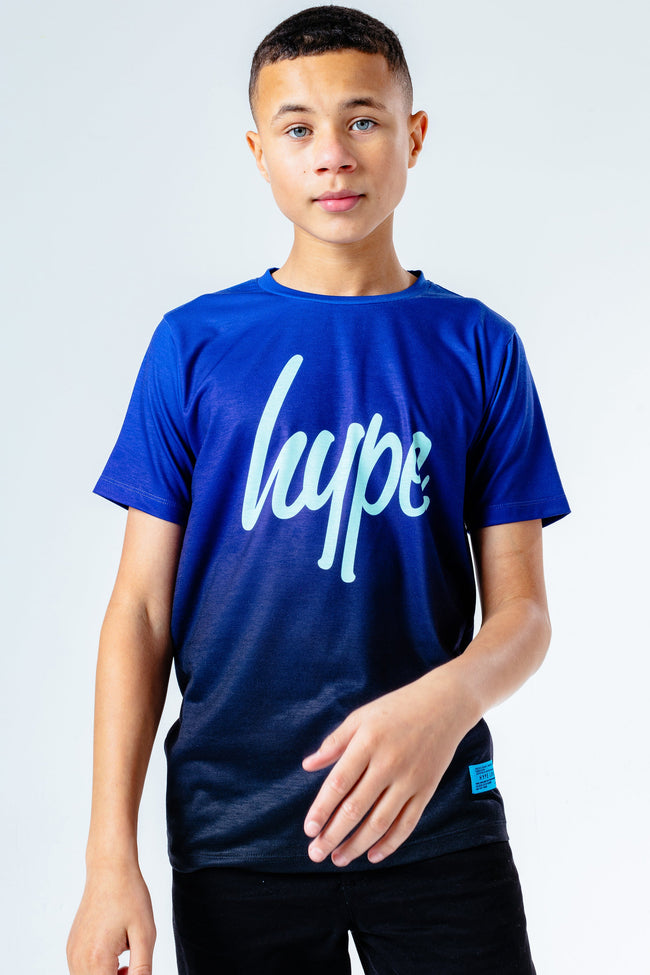 HYPE ALL THE BLUES FADE BOYS T-SHIRT