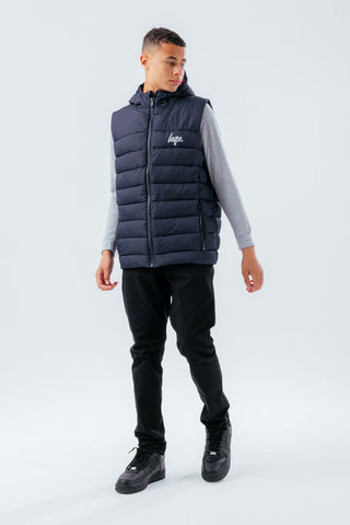 HYPE NAVY BOYS GILET