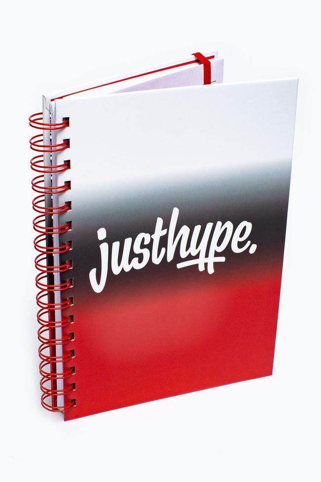 HYPE RED FADE A5 WIRO NOTEBOOK