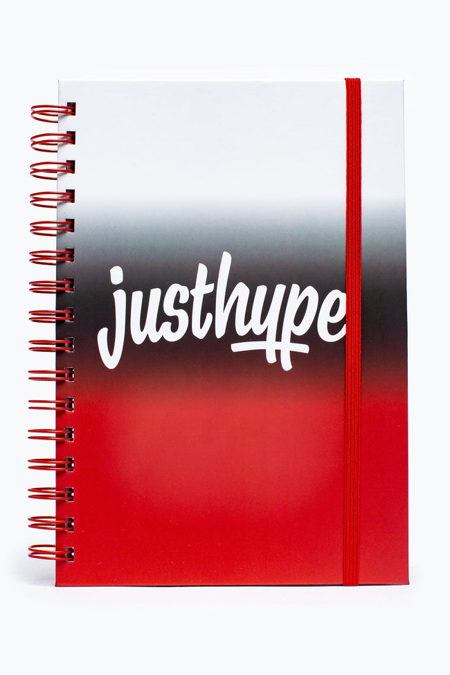 HYPE RED FADE A5 WIRO NOTEBOOK