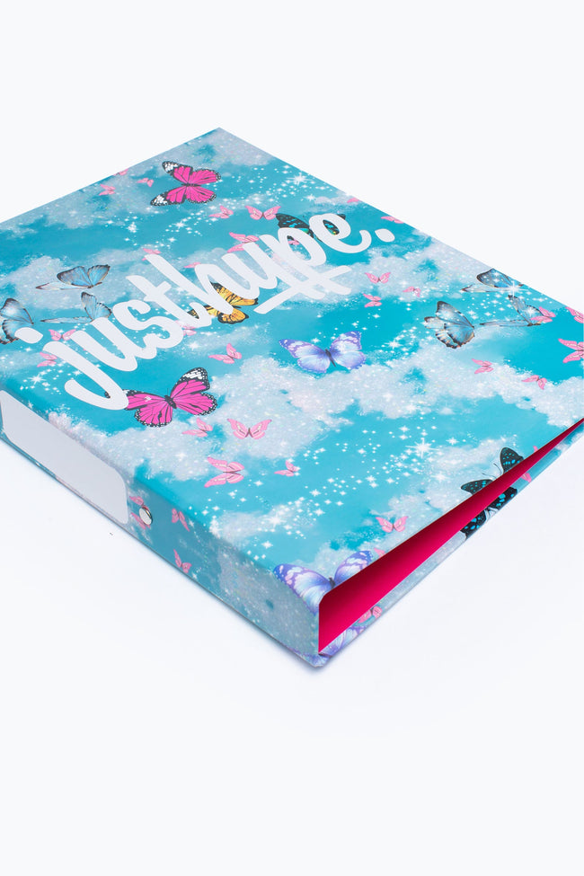 HYPE SPARKLE BUTTERFLIES RING BINDER