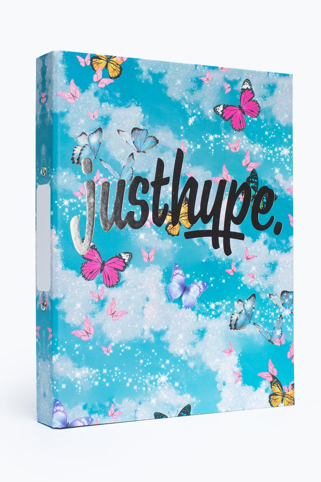 HYPE SPARKLE BUTTERFLIES RING BINDER