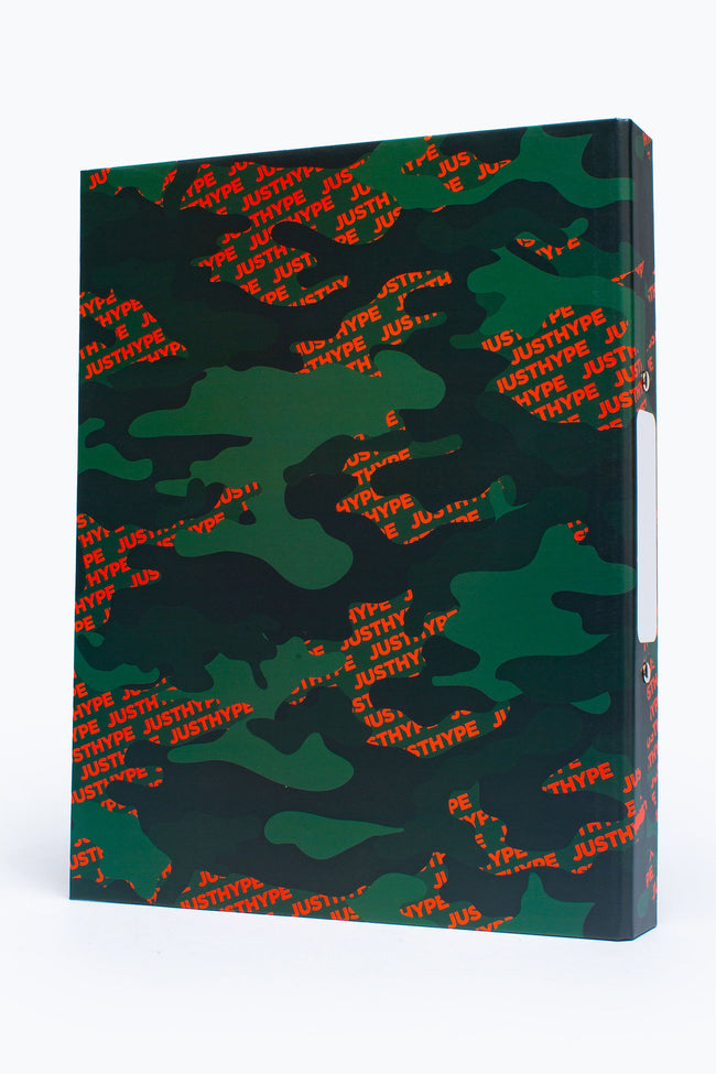 HYPE NEON CAMO RING BINDER