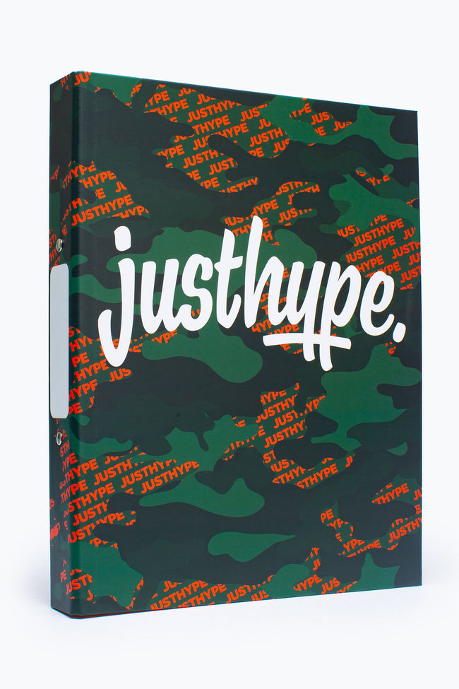 HYPE NEON CAMO RING BINDER