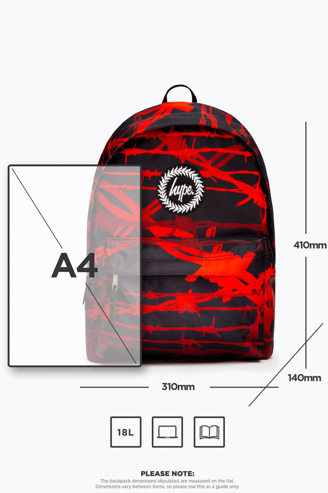 HYPE RED WIRE BACKPACK