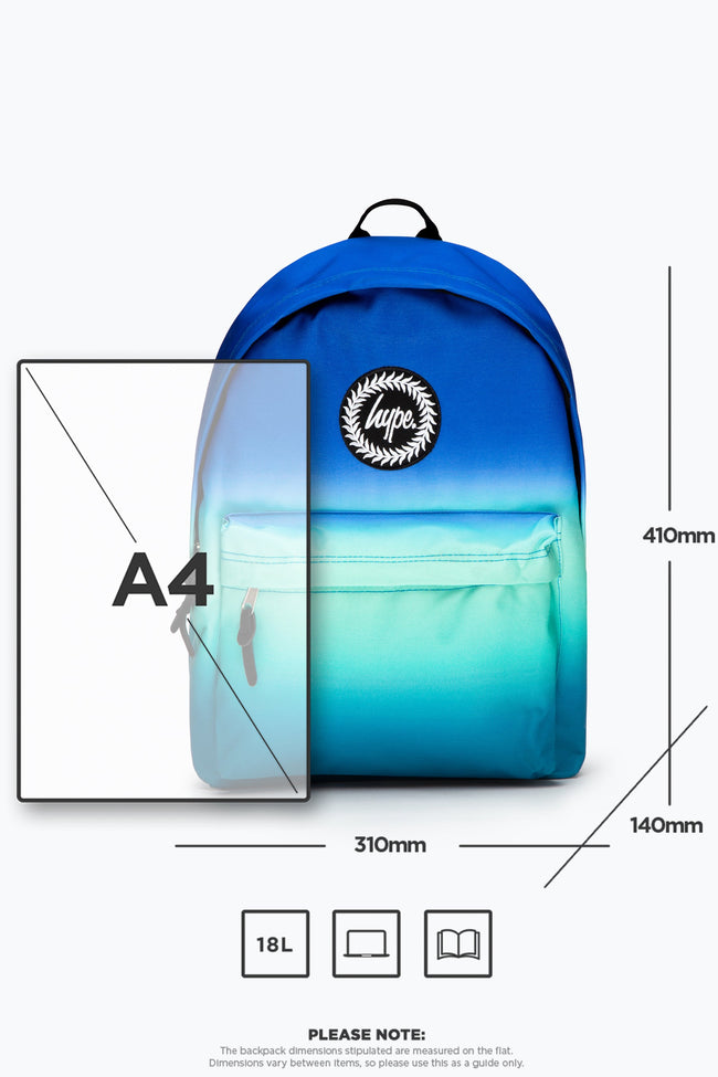 HYPE BLUE FADE BACKPACK