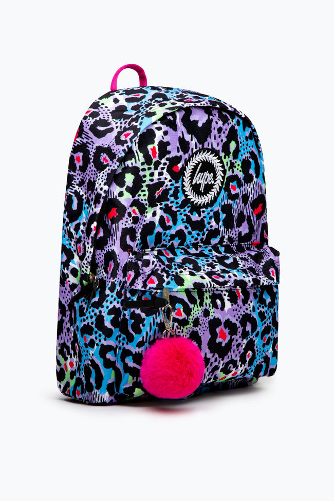 HYPE CRAZY LEOPARD BACKPACK