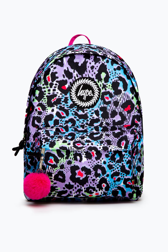 HYPE CRAZY LEOPARD BACKPACK