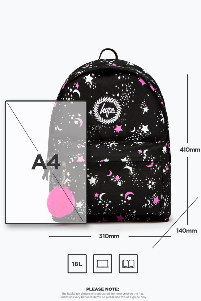 HYPE MIDNIGHT MOON & STARS BACKPACK