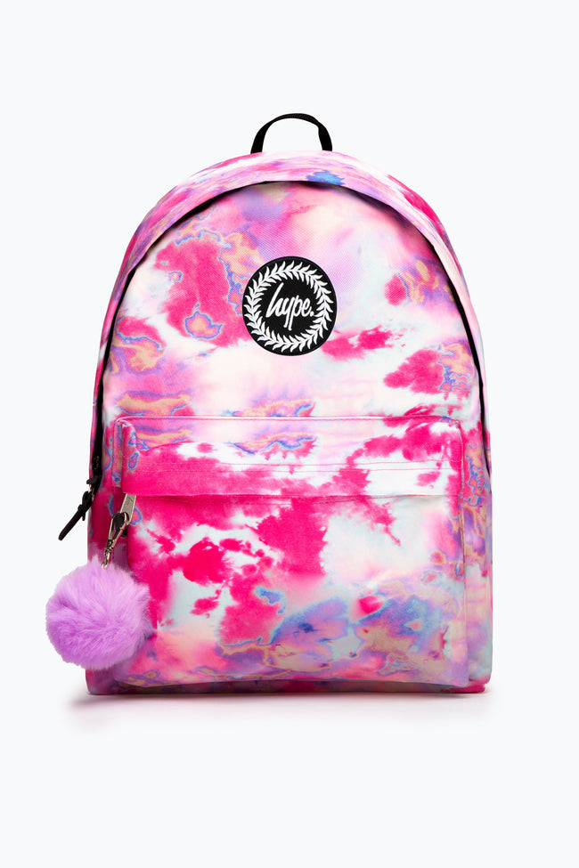 HYPE PSYCHEDELIC PINK MARBLE BACKPACK