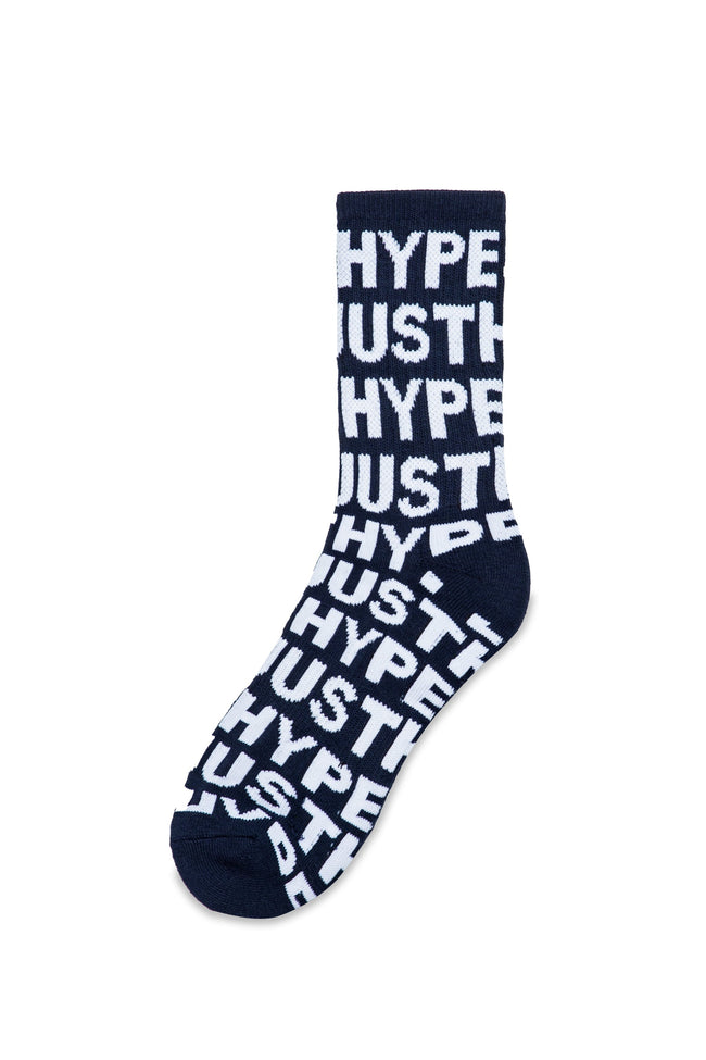 HYPE KIDS NAVY JUST HYPE 3 PACK CREW SOCKS