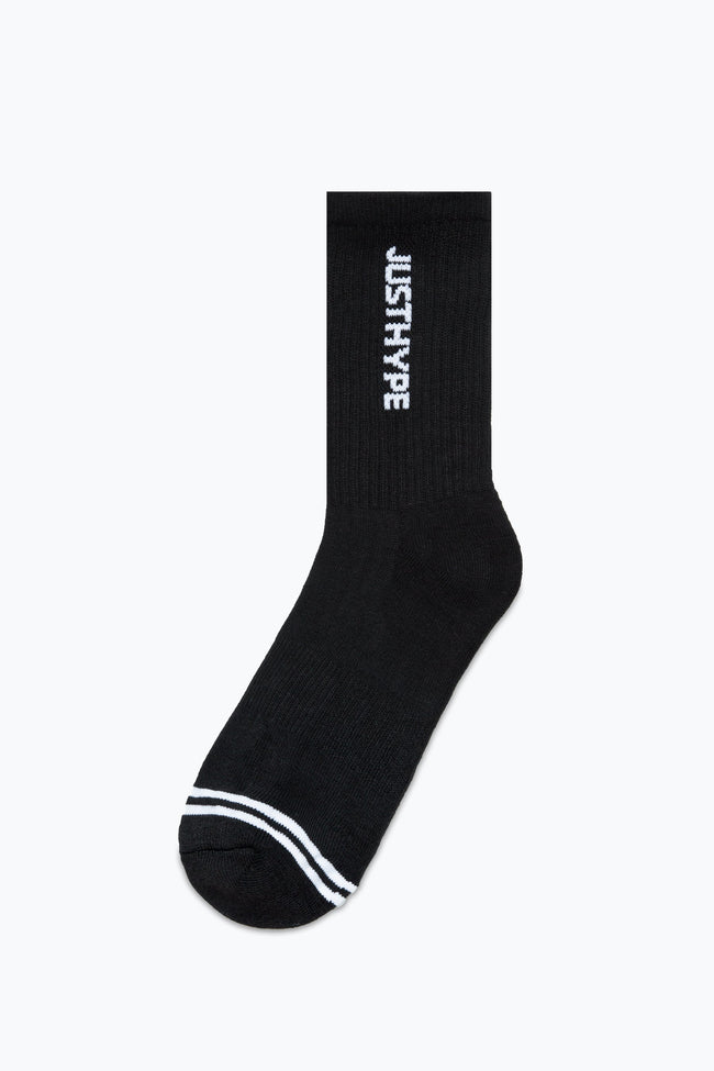 HYPE KIDS MONO JUST HYPE 3 PACK CREW SOCKS