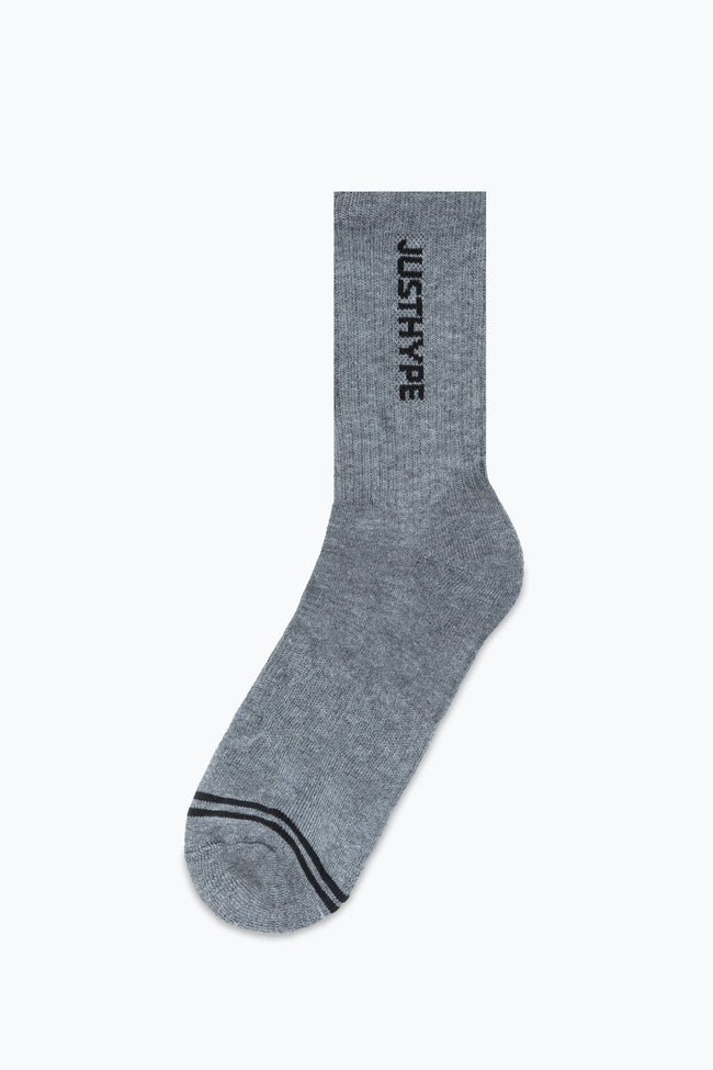 HYPE KIDS MONO JUST HYPE 3 PACK CREW SOCKS