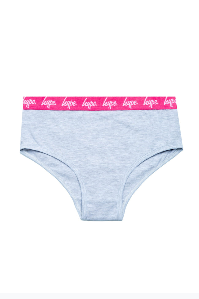 HYPE GIRLS GREY UNDERWEAR SET