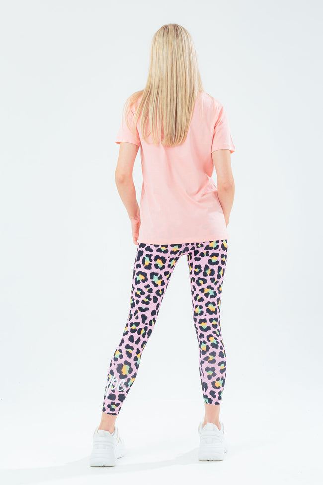 HYPE DISCO LEOPARD KIDS T-SHIRT & LEGGINGS SET